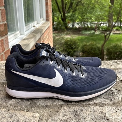 NIKE AIR ZOOM PEGASUS 34 team RUNNING SHOE MENs 12.5 Run Hike Walk