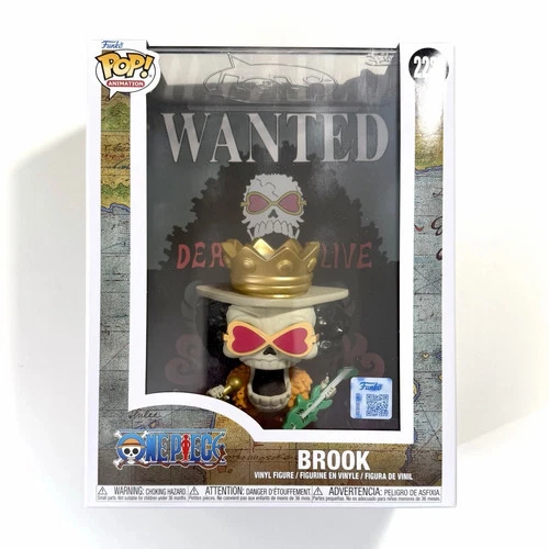 Funko Pop One Piece Wanted Poster Brook #2220 - Target Exclusive - IN HAND 🔥