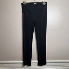 ISSEY MIYAKE item pleated ribbed pants black size 02 EUC