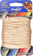 Needloft Plastic Canvas Yarn, 20 yards - Fleshtone