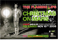 PTP43 MAGAZINE ADVERT 5X8" THE FALMING LIPS : CHRIST ON MARS DVD