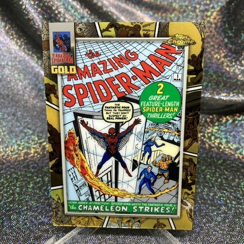 The Amazing Spider-man 2 [Superfractor] #SG-5 card from Marvel 2024 Topps Chrome Spider-Man Gold