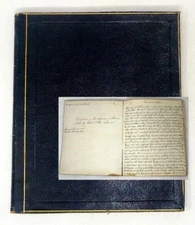 1850 Manuscript Translation Satyricon British Father and Son Religion Sermons