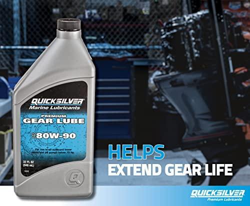 Quicksilver 80W-90 Premium Getriebeschmierung - Marine Motor - 32 Unzen - Bild 4 von 6