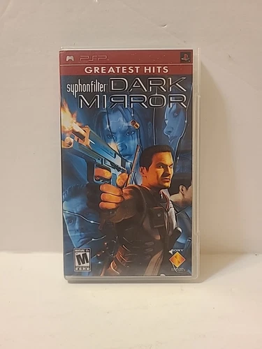 Syphon Filter: Dark Mirror PSP (PlayStation Portable, 2006) Complete W/ Manual