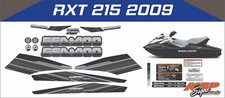 SEADOO RXT 215 2009 Graphics / Decal / Sticker Kit CARBON FIBRE LOOK A LIKE