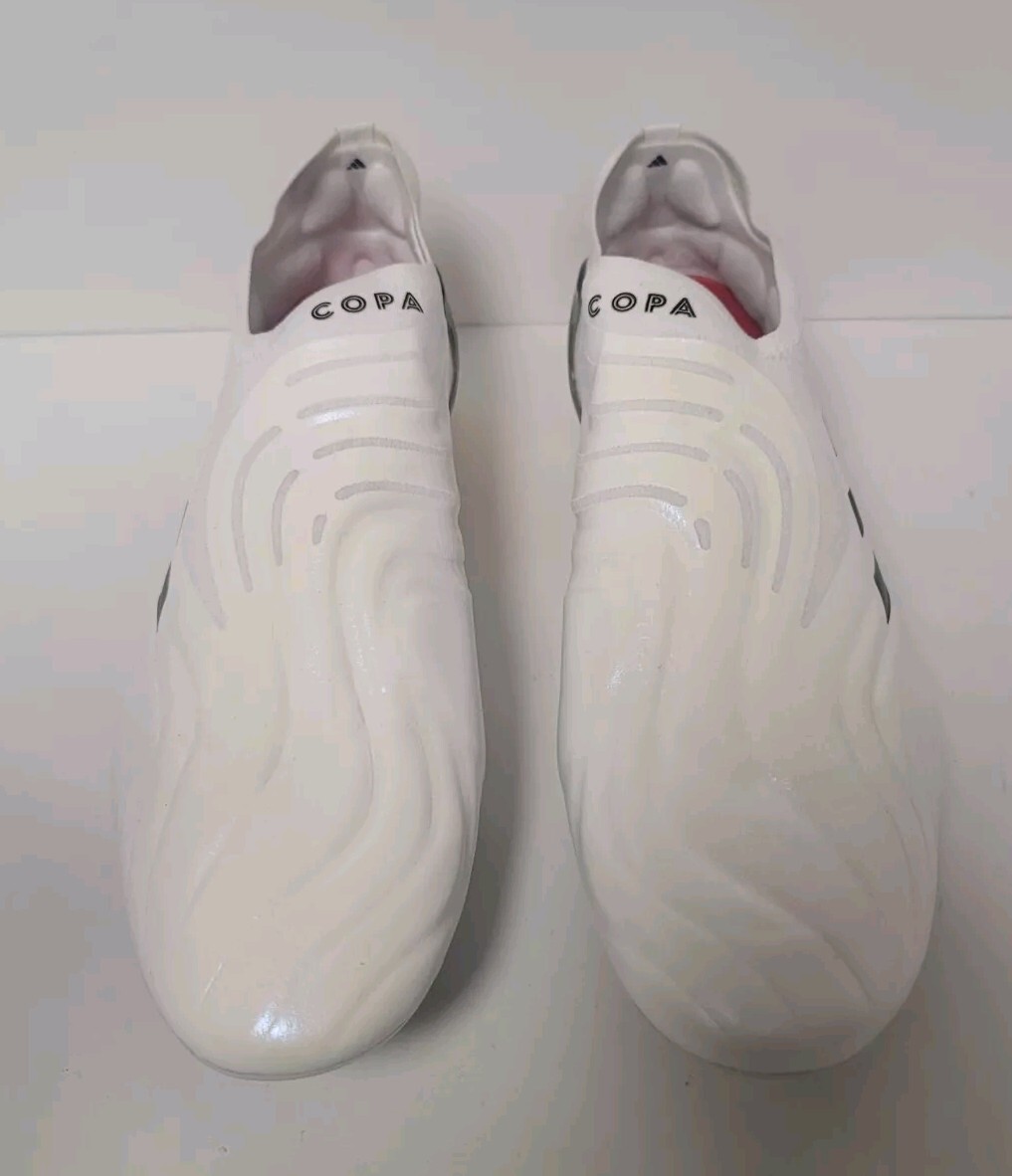 Mens Size Adidas Copa Sense SG Soft Ground Cleats White Pearl Gold HP7840 Adidas Copa Sense SG Soft Ground Cleats White Pearl Gold  main image 3