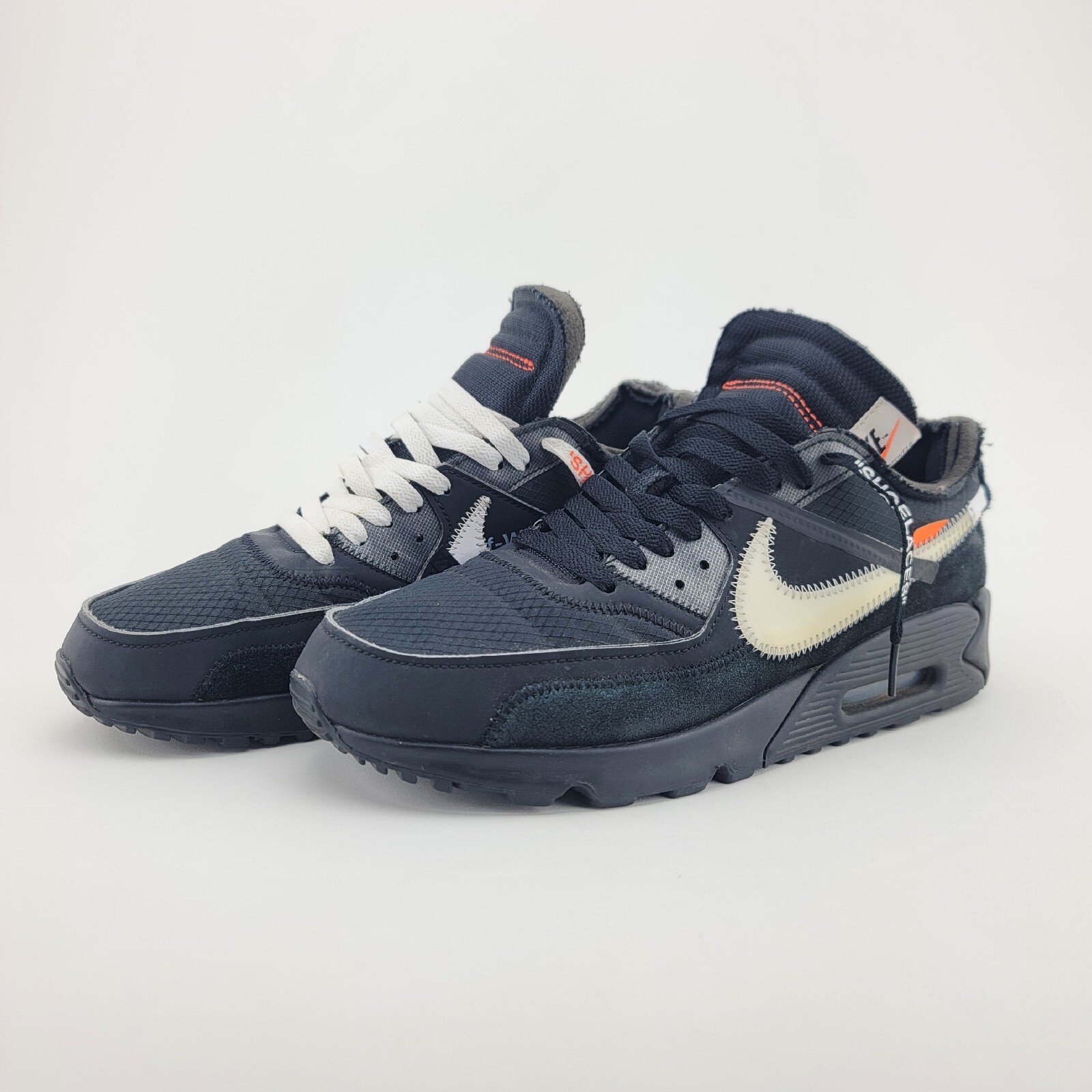 OFF WHITE X NIKE Nike Air Max 90 x OFF WHITE Nero 2019 AA7293 001 Uomo 10