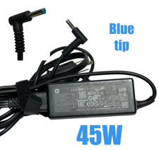 HP Laptop 45W 19.5V 2.31A AC Adapter Charger Power Supply Blue Tip