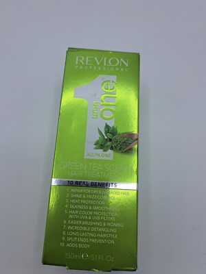 Revlon Professional Uniq One Green Tea Scent Hair Treatment Unisex - 5.1 oz