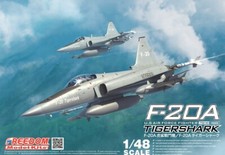 Kits Modelo Freedom 1/48 F-20A TIGERSHARK Lucha Monoplaza NO,18002