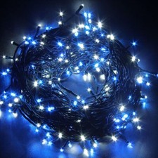 Outdoor Christmas Lights 100-1000 LED String Lights Outdoor & Indoor with Timer