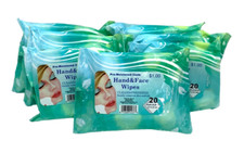 7 NEW Generic CVS FACE  HAND Cleansing WIPES 20 Count Resealable 140 TOTAL