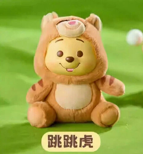 MINISO Winnie The Pooh Naughty Party Peluche Vinile Giocattolo Scatola Cieca Figura Confermata - Foto 25 di 26