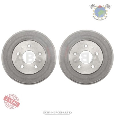 2x Bremstrommel Abs Hinterachse für FORD FOCUS b7f