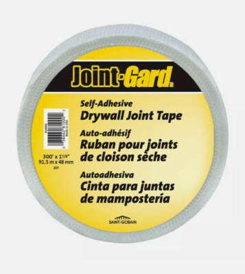 Adfors FDW7984-H 1-7/8'' x 300' White Self Adhesive Mesh Drywall Joint-Gard Tape 
