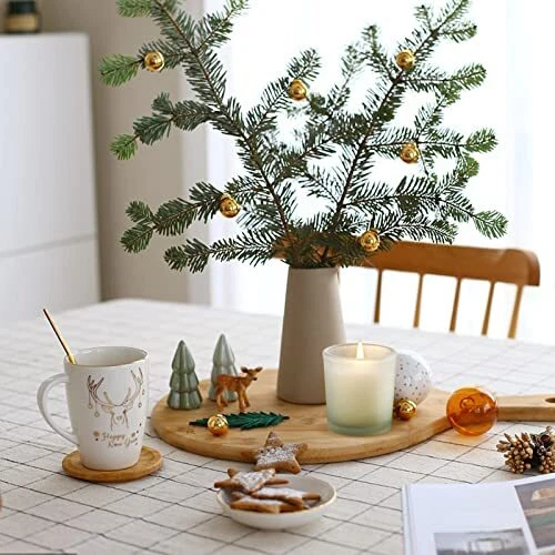 12 Pack Glass Candle Jars-10 OZ Frosted Empty Candle Jars with Bamboo Lids - Image 2 of 4