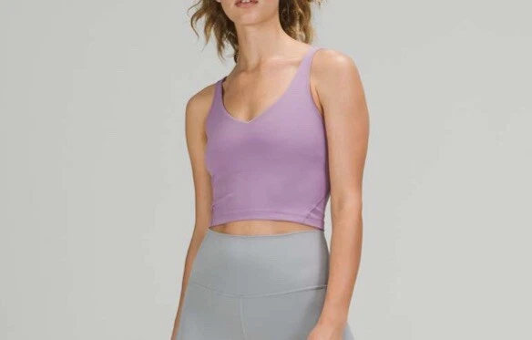 Lululemon Align Crop Tank Top Wisteria Purple Size 14 NEW eBay