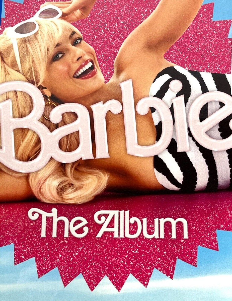 Barbie - The Movie Soundtrack Clear Pink Splatter Vinyl Record