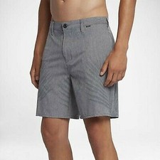 Hurley Mens Size 40 Phantom Steady 18.5" Casual Board Shorts Swimsuit Cool Grey