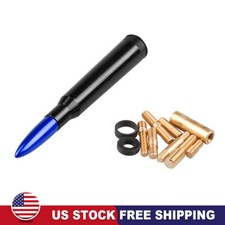 50 Cal Bullet Antenna Heavy Gauge Cnc Machined Billet Short For Ford F150 50 Cal Bullet Antenna Heavy Gauge Cnc Machined Billet Short For Ford F150