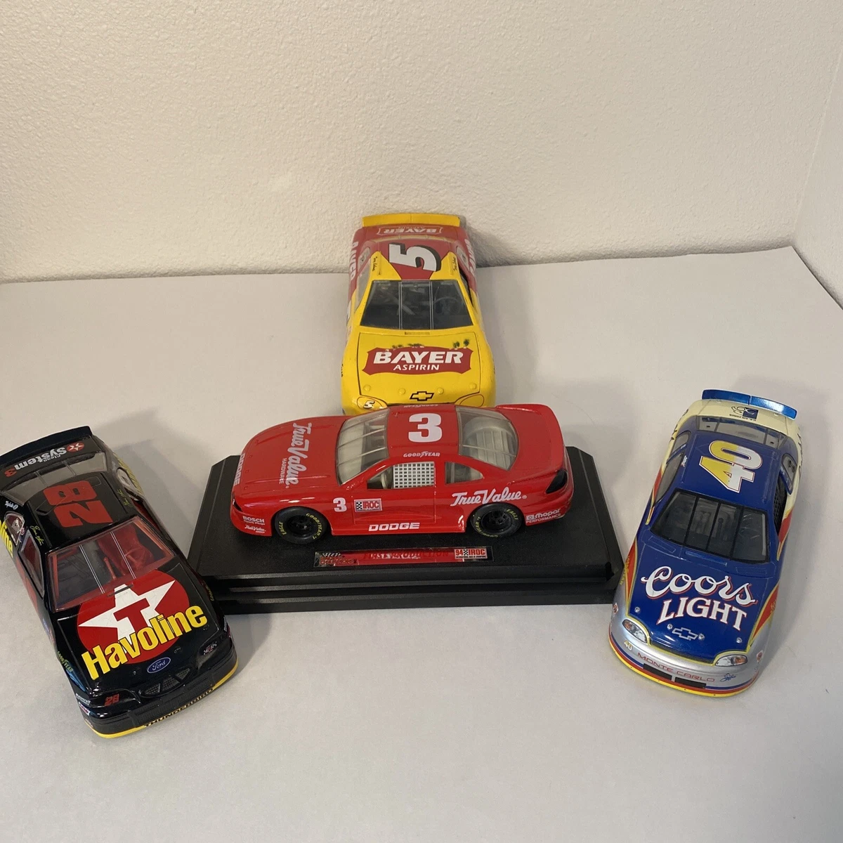 Vintage Nascar 1 24 diecast car 4 Car Limited Edition