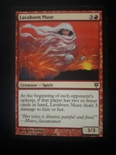 MTG Lavaborn Muse Duel Deck Nm A106