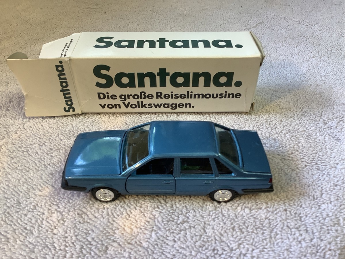 Conrad 1/43 Volkswagen Santana GL - Bleu Métallisé - Miniature Diecast