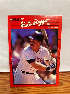 Wade Boggs 1990 Donruss Card Karte
