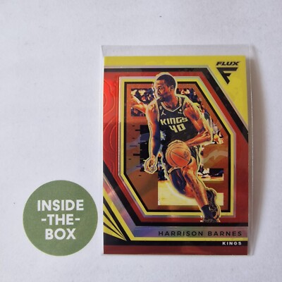 Barnes Panini 2022 23 Flux Harison Kings Red