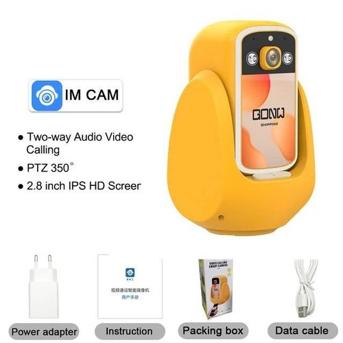 C20 video 1080P call camera with screen WIFI network 2.4GHz PTZ control two way - Picture 78 of 79