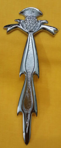 Scottish Kilt Pin Various Design Chrome/Highland Kilt Pins Metal 4''/Pin Brooch - Picture 7 of 36