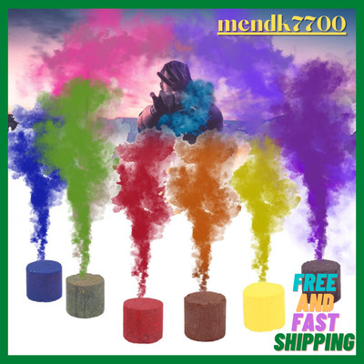 Smoke Cake Colorful Spray 6pcs Round Bomb Studio Amazing Accessories Photography Ebay