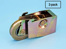 *2 PACK* Sliding Glass Patio Door Roller 1-1/2" Steel Wheel  Prime-Line D1950