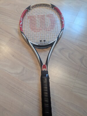 Wilson K-Factor   SIX-ONE TEAM Tennisschläger gebraucht + GESCHÄNK ÜBERASCHUNG 