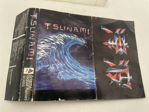 HEAVY METAL Cassette Tsunami- Self Titled- LP 1983 Enigma /Flaming Lips RARE - Picture 5 of 13