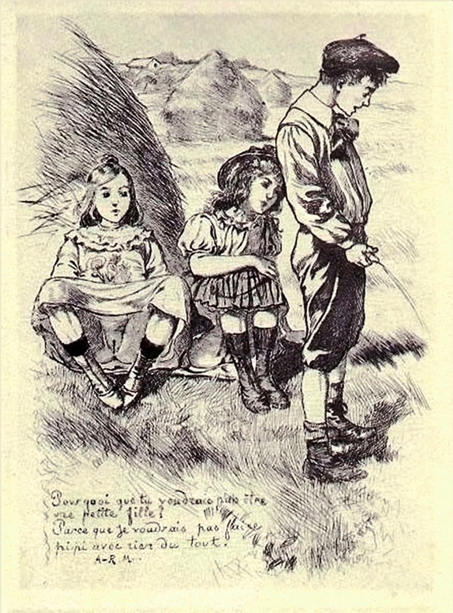 Estampe Giclée Sur Toile Fine Martin Van Maele Le Clerc Et La Fille - Reproduction