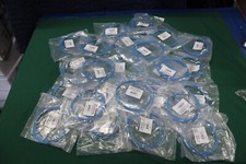 Lot of 25 Monoprice SlimRun Cat6 28AWG UTP Ethernet Network Cables, 3ft Blue