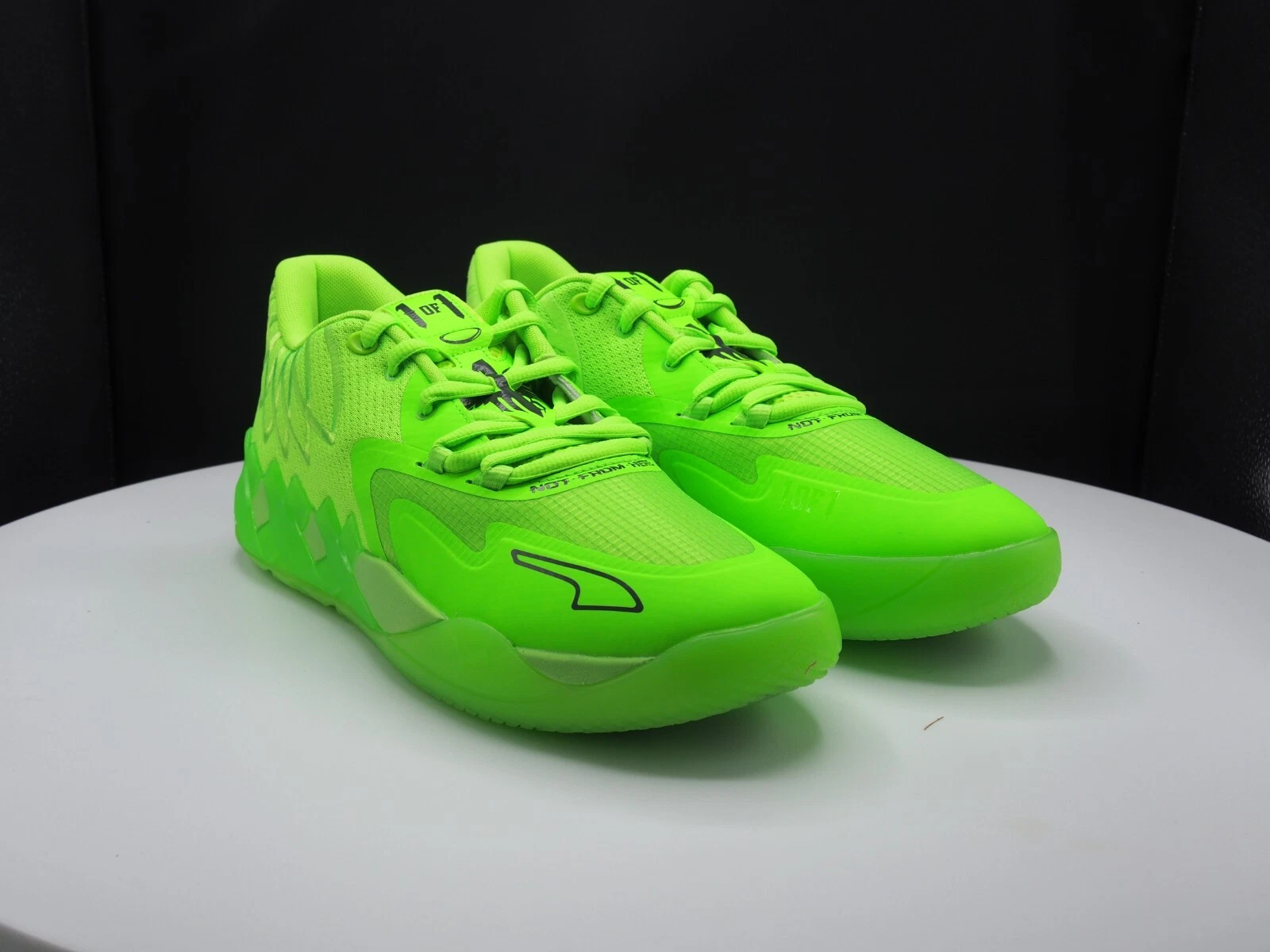 PUMA Lamelo Ball MB.01 basso "Geco verde" 376941 07 uomo taglia 11 US
