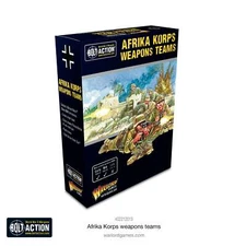 Afrika Korps weapons teams Bolt Action Warlord