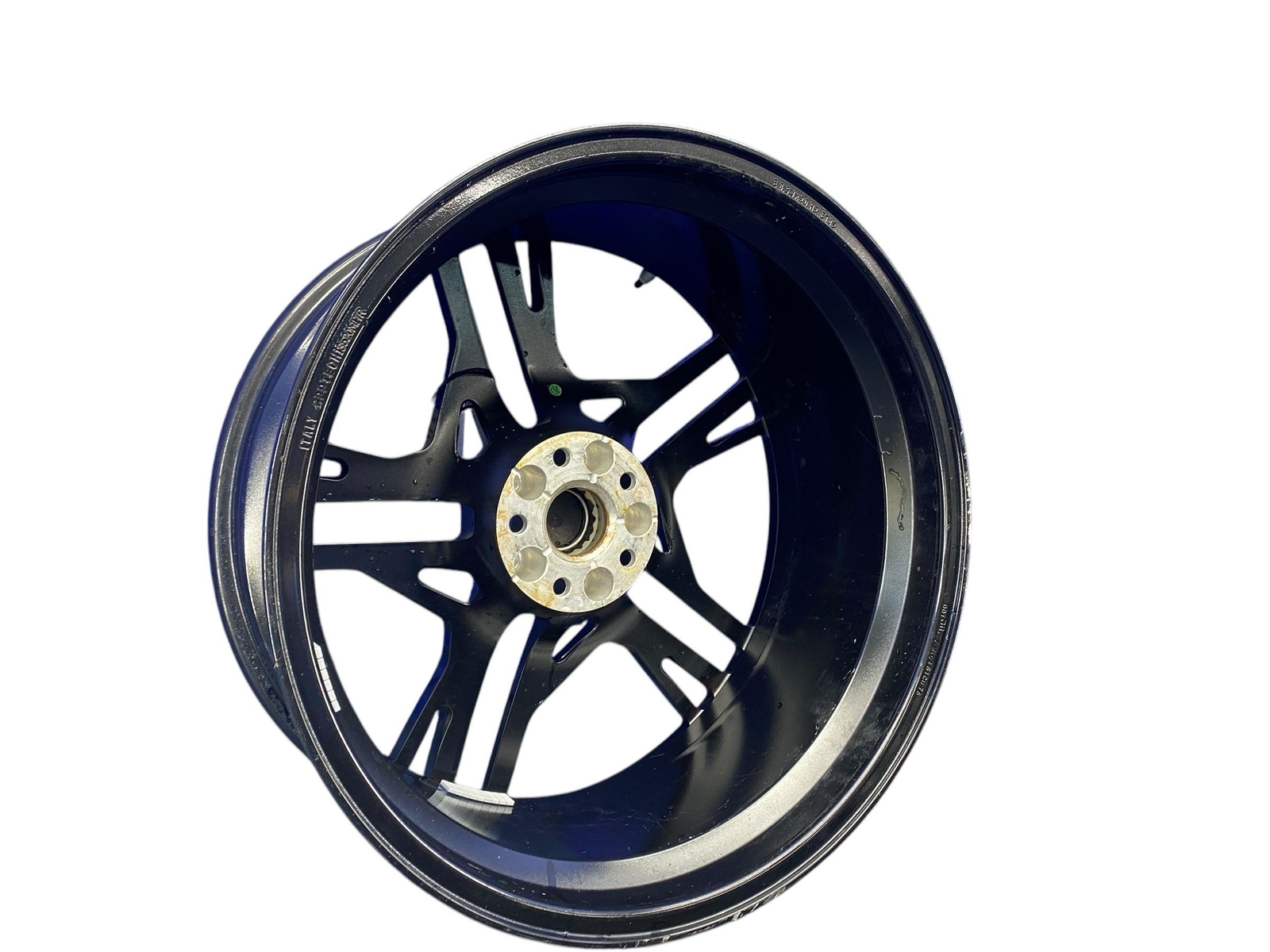 2020 2021 2022 2023 AUDI R8 20X8.5 FIVE SLOTTED SPOKE WHEEL RIM MACHINED & BLACK
