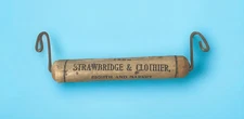 Strawbridge & Clothier Dept Store Parcel Handle 8th & Market Philadelphia Vtg
