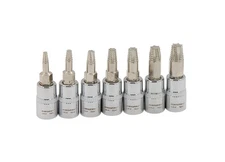 Extractor Set For Damaged Torx Screws 7pc