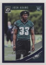 2018 Donruss Optic Rookies Black Velocity Prizm 24/25 Josh Adams #146 0f8