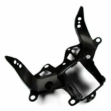 Front Headlight & Upper Fairing Stay Bracket Black For BMW S1000RR 2009-2018