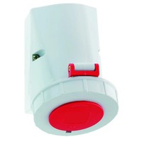 Bals Cee Wandsteckdose 32A 5-Polig 400V IP67 Rot Polyamid 6H Modell 1155