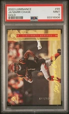 2022 Panini Luminance Gold Ja'Marr Chase #99 /249 PSA 9