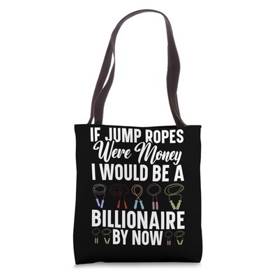 Skipping Rop Athlete Jump Rope Lover Jumping Rope Tote Bag