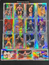 2026 Topps Chrome WWE Hulk Hogan Stone Cold Nikki Bella Refractor Lotx15