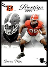 2024 Panini Prestige Amarius Mims Rookie Cincinnati Bengals #318